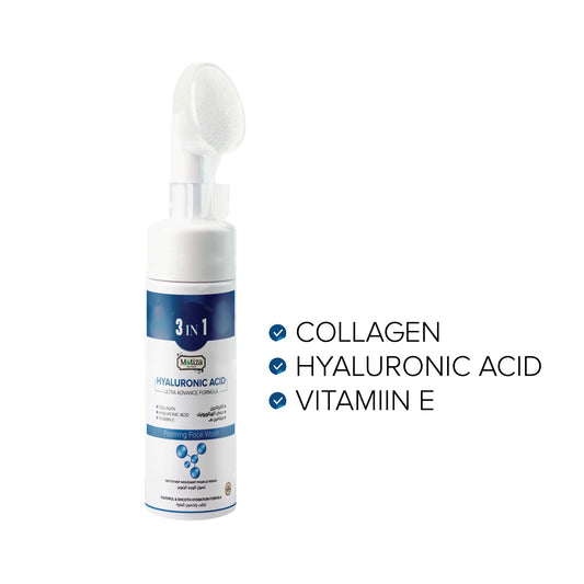 Hyaluronic Acid Face Wash deeply hydrates Perfect for all skin types