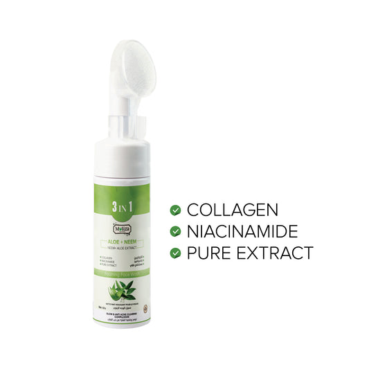 Aloe + Neem Face Wash for clear, balanced skin