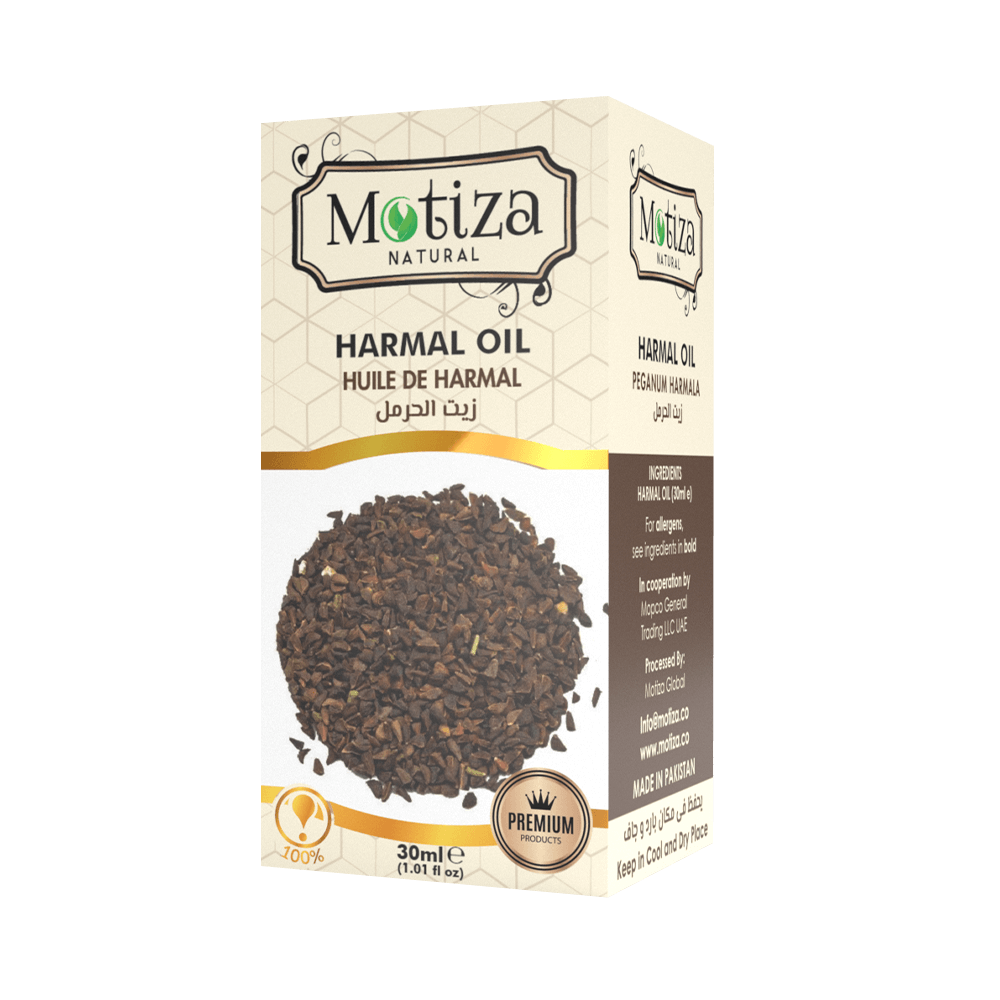 Harmal oil – Frizz free hair, detangles hair and reduces breakage. Best oil for head lice.