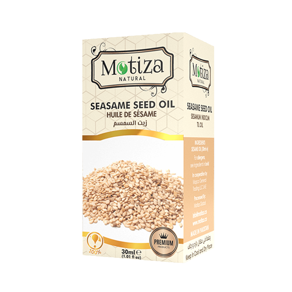 Sesame seed oil – protects skin cells from sun damage. Reduces inflammation and arthritis pain. Prevents grey hair, dandruff and head lice.