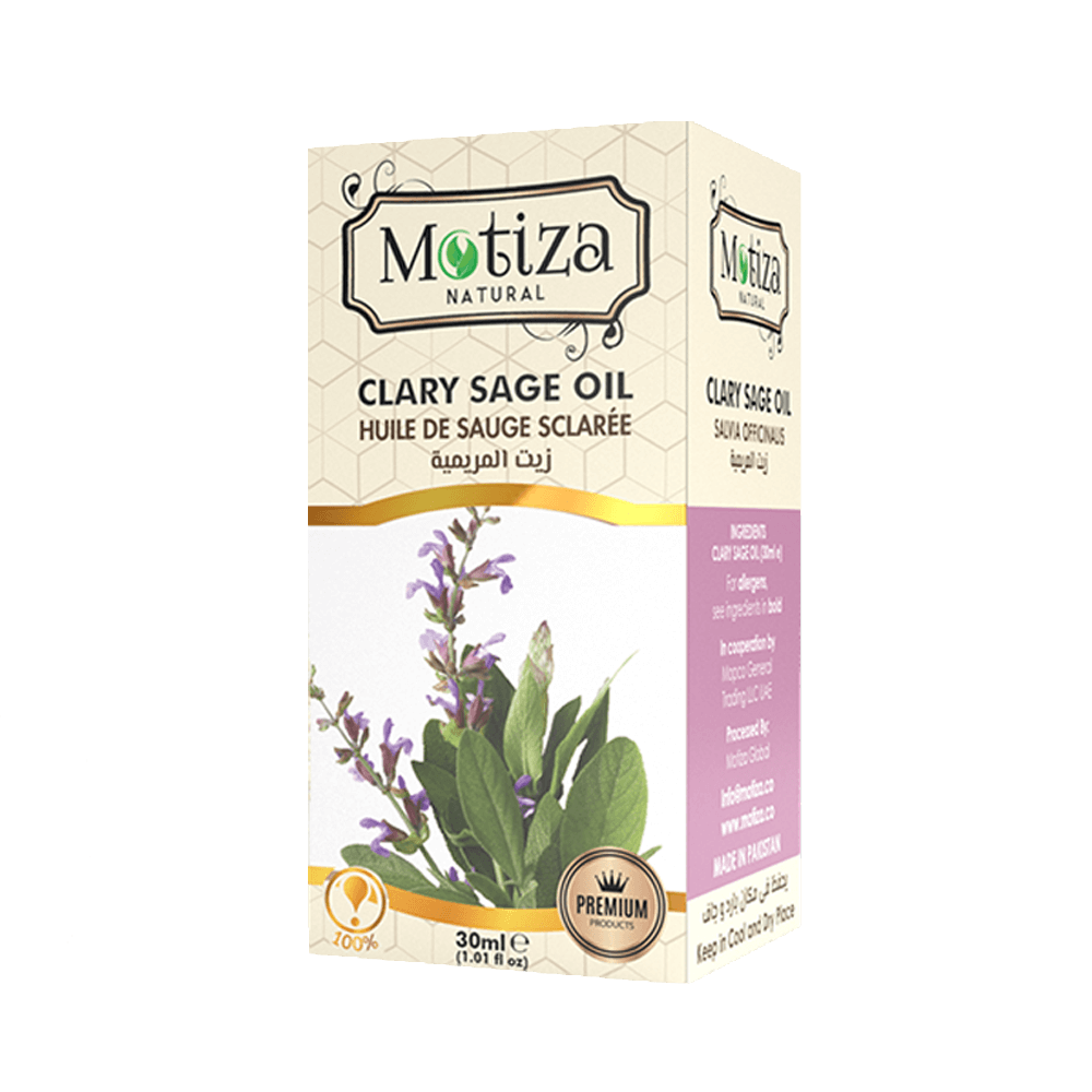 Clary sage oil – Ease discomfort, gastric issues, bloating, menstrual cramps and PCOS. Balances oil/ sebum production reduces skin irritation.