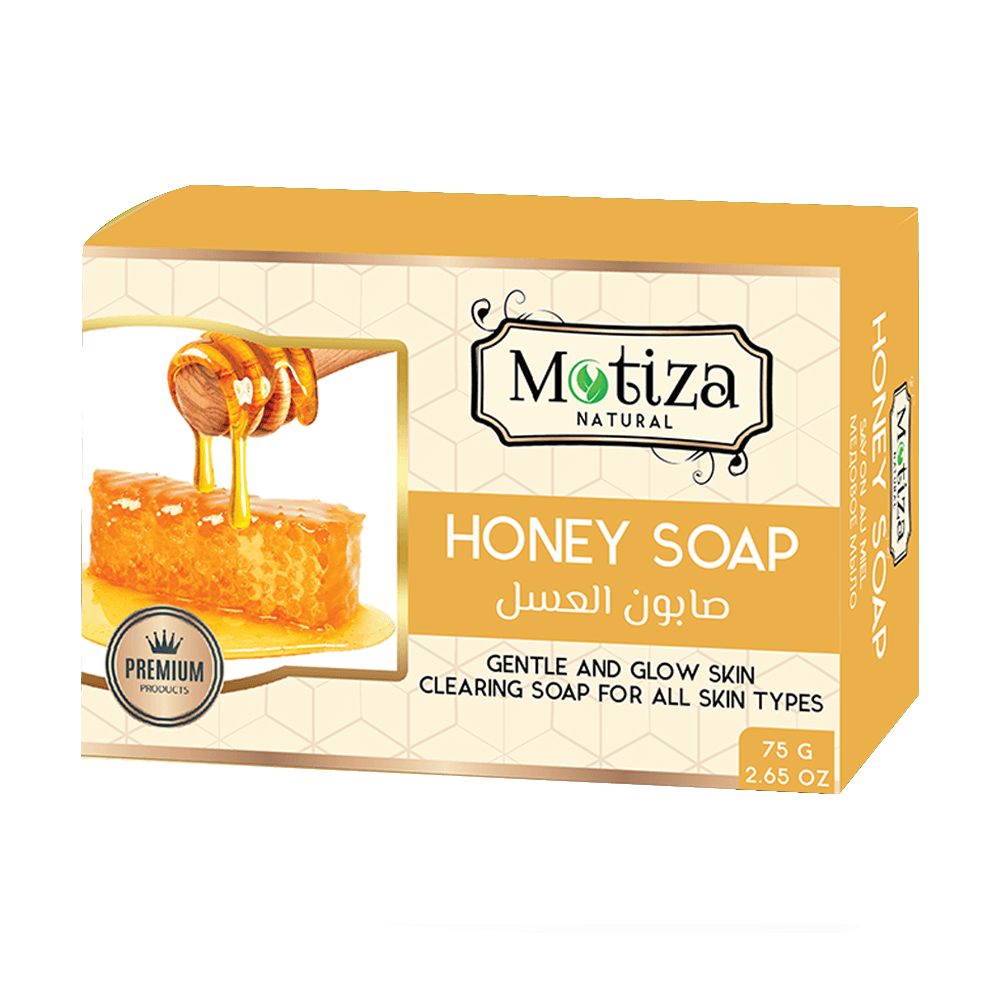 100% natural honey soap