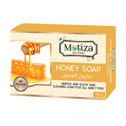 100% natural honey soap