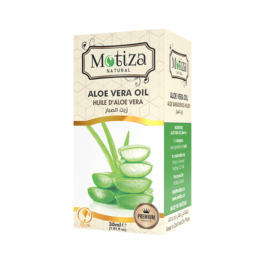 Aloe vera oil – boosts hair growth, combats dandruff, dry scalp and frizz by deeply conditioning the hair. Reduces swelling, inflammation and supports collagen production.