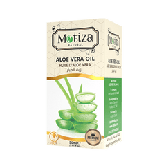 Aloe vera oil – boosts hair growth, combats dandruff, dry scalp and frizz by deeply conditioning the hair. Reduces swelling, inflammation and supports collagen production.