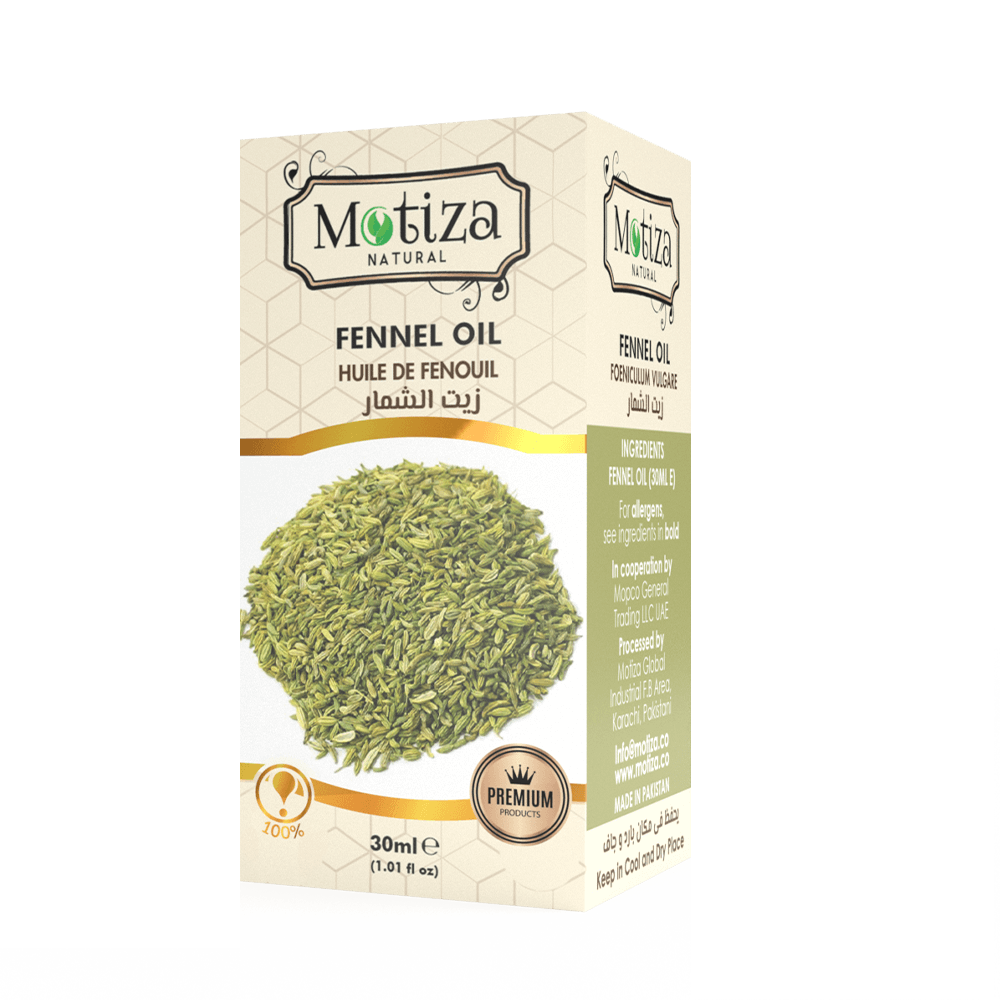 Fennel oil – promotes digestion, eases constipation and gastric issues. Soothes muscular pains. Supports growth of hair follicles.