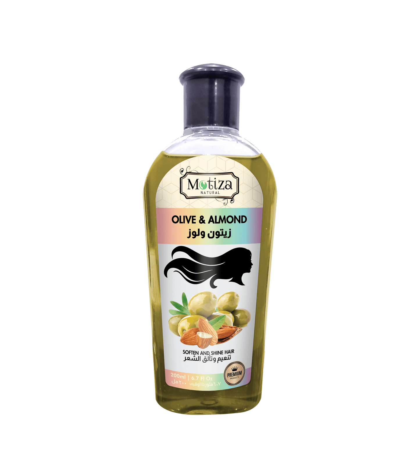 Olive and Almond Hair Oil - Motiza