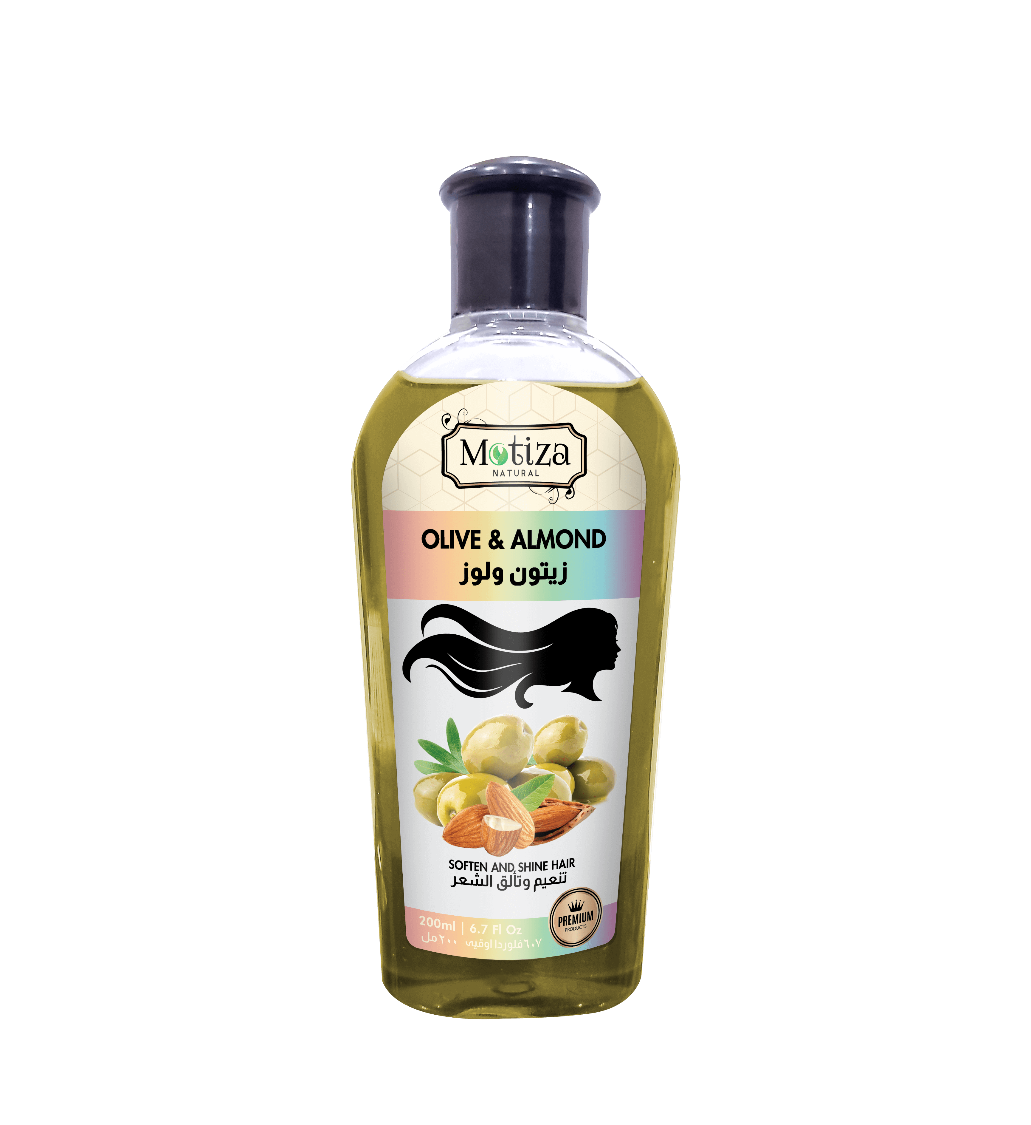 Olive and Almond Hair Oil - Motiza