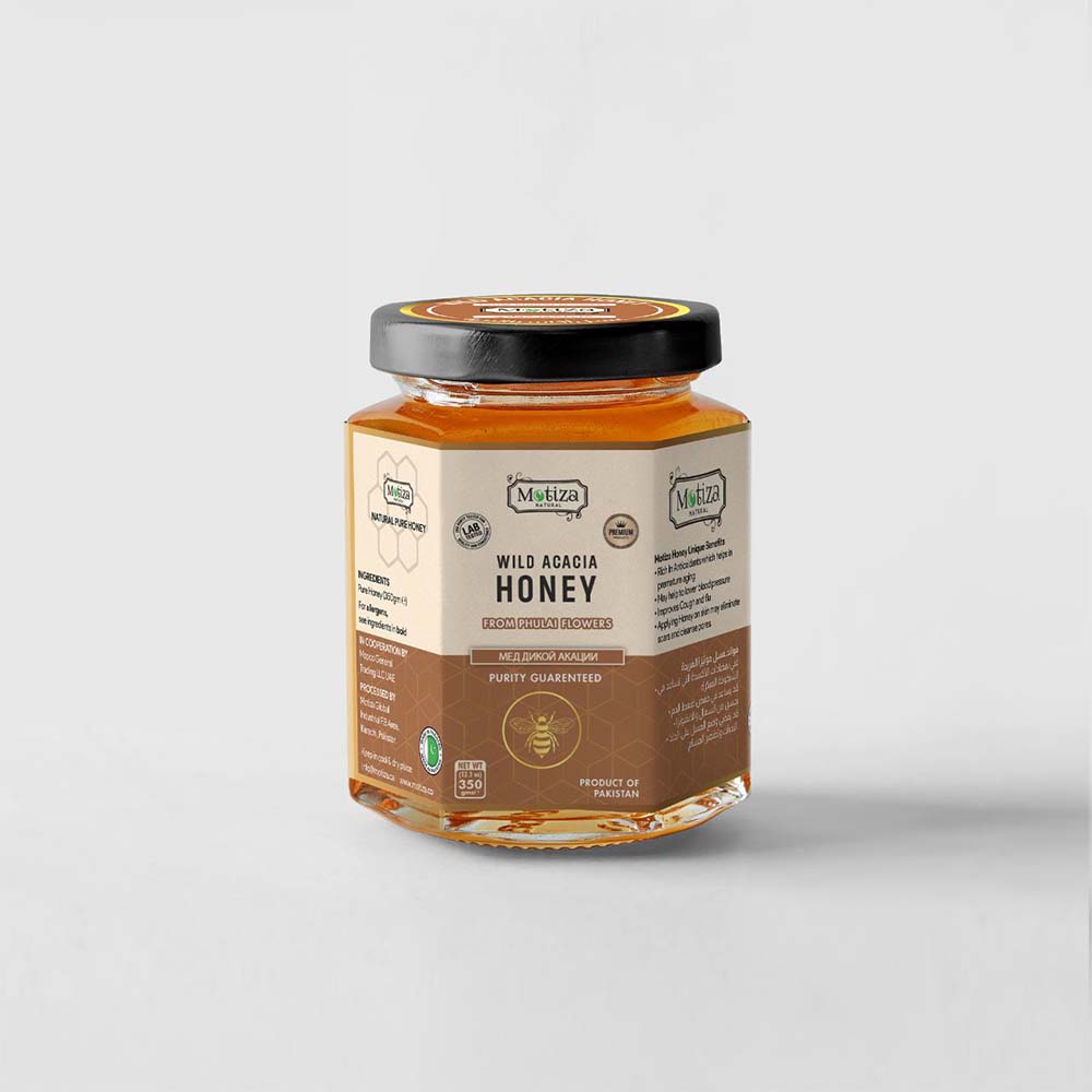 Natural Pure Honey – manages blood pressure and cholesterol levels. Fights cough and supports digestion. Wound healing.